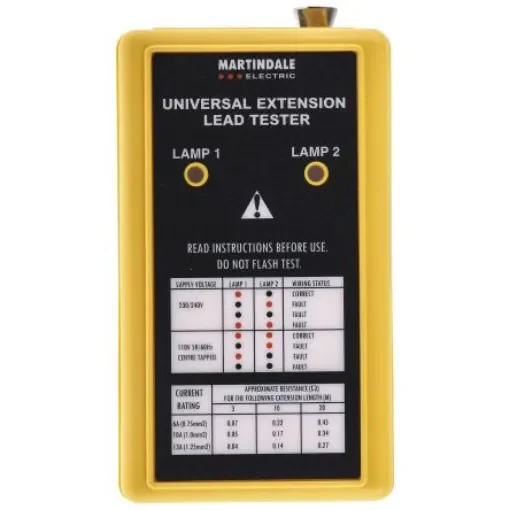 Martindale LTDV PAT Tester, Test Lead Test Type product image