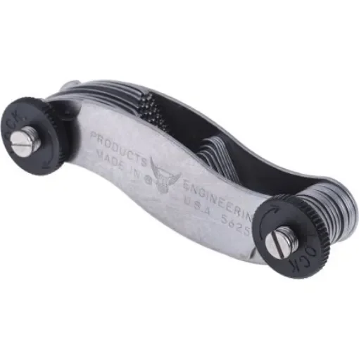 RS PRO, 28 Blades Thread Pitch Gauge, Metric thread type - 3870199 product image