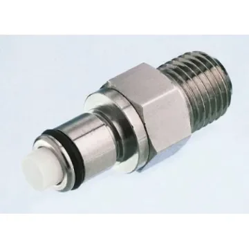 Colder Products Hose Connector, Straight Threaded Coupling, BSPT 1/8in, 17.3 bar - MCD2402BSPT product image