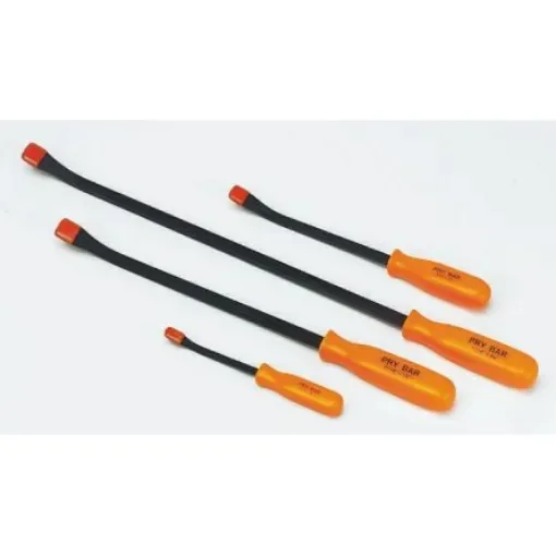 RS PRO Crow Bar Set, 200 mm, 300 mm, 450 mm, 600 mm Length - 3883612 product image