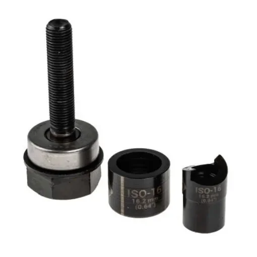 Greenlee Punch and Die Tool, 16.2mm, Circular, Hand Operation - 50351770 product image