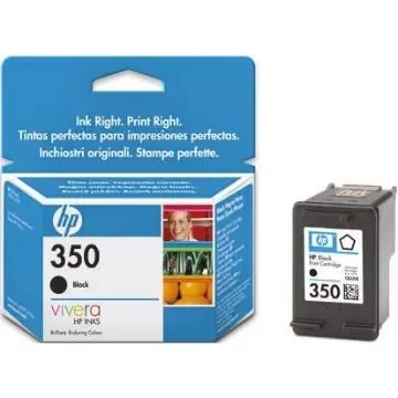 Hewlett Packard 350 Black Ink Cartridge - CB335EE product image