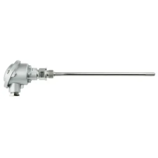Reckmann PT100 RTD Sensor, 9mm Dia, 250mm Long, G1/2, +400°C Max - R15-409-250OH product image