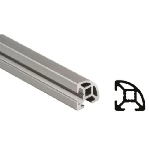 Bosch Rexroth Silver Aluminium Profile Strut, 30 x 30 mm, 8mm Groove, 2000mm Length - 3842992896/2000 product image