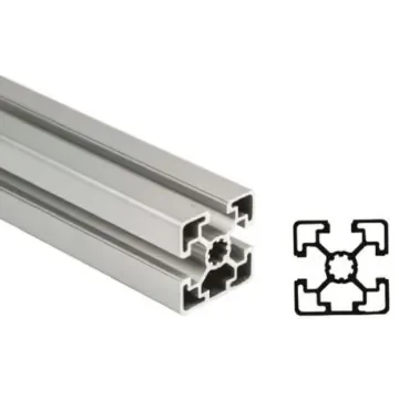 Bosch Rexroth Silver Aluminium Profile Strut, 45 x 45 mm, 10mm Groove, 2000mm Length - 3842992404/2000 product image