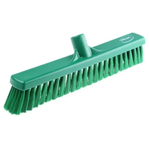 Vikan Broom, Green With PET Bristles for General Purpose - 31792 product image