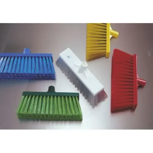 Vikan Broom, Green With PET Bristles for Food Industry, Wet Floors - 29152 product image