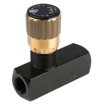 RS PRO Inline Mounting Hydraulic Flow Control Valve, G 3/4, 85L/min - 3907768 product image