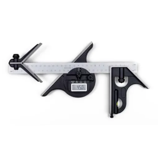 Moore & Wright 305mm Combination Square Set, Stainless Steel - MW522-01 product image