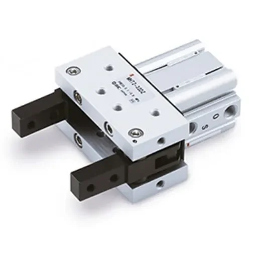 SMC 2 Finger Double Action Pneumatic Gripper, MHT2-40TFDZ, Toggle Gripping Type product image