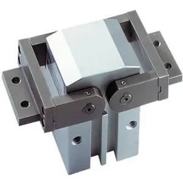 SMC 2 Finger Double Action Pneumatic Gripper, MHW2-25D, Angle Gripping Type product image