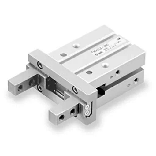 SMC 2 Finger Double Action Pneumatic Gripper, MHZL2-20D3, Parallel Gripping Type product image