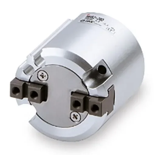 SMC 2 Finger Double Action Pneumatic Gripper, MHS2-40D, Parallel Gripping Type product image