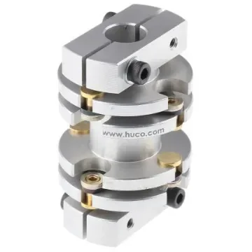Huco Specialist Coupling, 33.5mm Outside Diameter, 10mm Bore, 50.8mm Length Coupler - 470.33.3232 product image