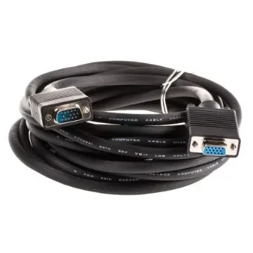 Roline Male VGA to Female VGA Cable, 6m Black - 11.04.5306-10 product image