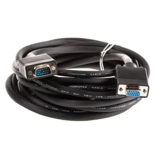Roline Male VGA to Female VGA Cable, 6m Black - 11.04.5306-10 product image