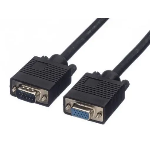 Roline Male VGA to Female VGA Cable, 10m Black - 11.04.5310-5 product image