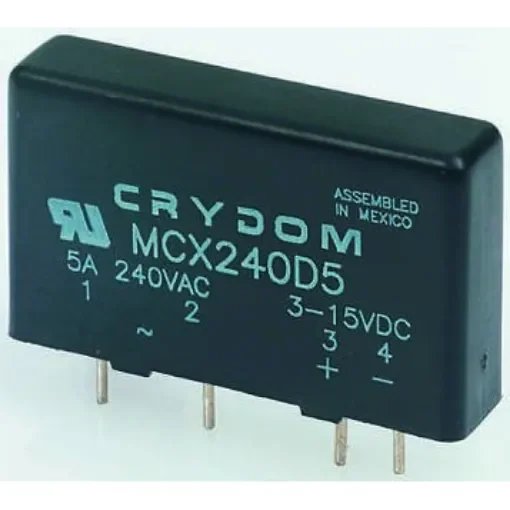 Sensata Crydom Solid State Relay, 5 A Load, PCB Mount, 530 V Load, 15 V Control - MCX380D5 product image