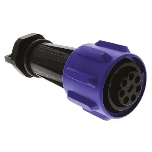 Bulgin Circular Connector, 7 Contacts, Cable Mount, Socket, Female, IP68, Buccaneer 900 Series - PXA911/07/S product image