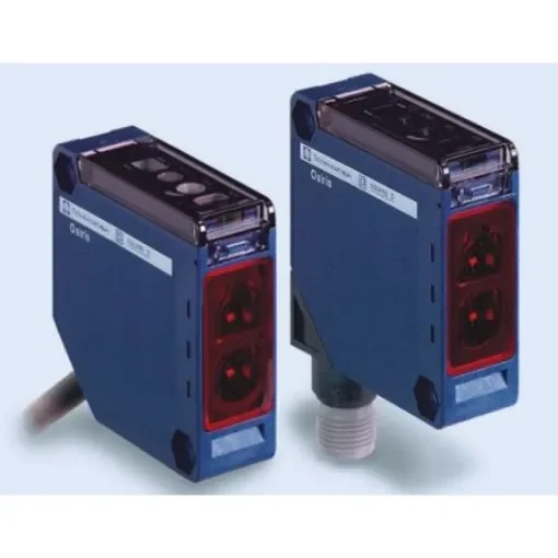 Telemecanique Sensors Diffuse Photoelectric Sensor, Compact Sensor, 1 m Detection Range - XUK8AKSNL2 product image