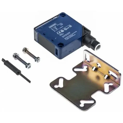 Telemecanique Sensors Diffuse Photoelectric Sensor, Compact Sensor, 1 m Detection Range - XUK8AKSNM12 product image