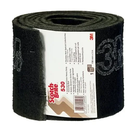 3M Medium Abrasive Sheet, 3m x 158mm - 530 product image
