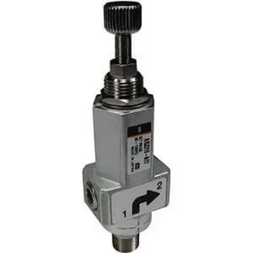 SMC M5, R 1/8 Pneumatic Regulator - 0.2MPa to 0.7MPa, 0.8MPa max. input, ARJ310F-01-06 product image