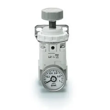 SMC G 1/4 Pneumatic Regulator - 0.01MPa to 0.8MPa, 1MPa max. input, IR2220-F02BG-A product image