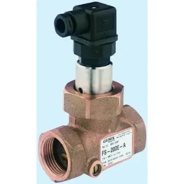 Gems Sensors FS-200E-A Series Shuttle Flow Sensor for Liquid, 7.5 L/min Min, 30 L/min Max - 020-3491 product image