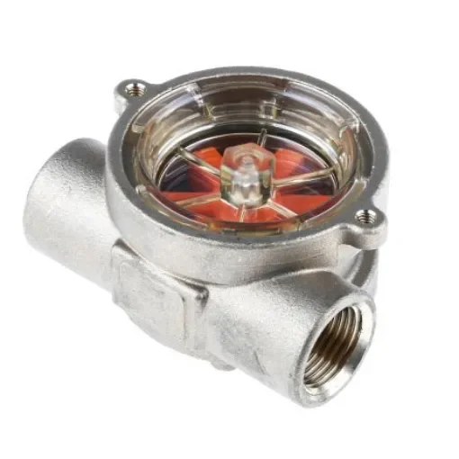 Gems Sensors RFI Series RotorFlow Flow Indicator for Liquid, 15 L/min Min, 75 L/min Max - 142542BSPP product image