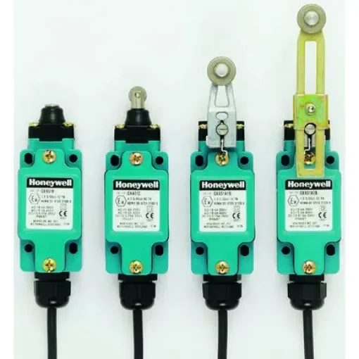 Honeywell GXA Series Plunger Limit Switch, NO/NC, IP66, IP67, SPDT, Die Cast Zinc Housing, 250V ac Max, 4A Max - GXA51B product image
