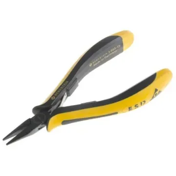Bernstein Long Nose Pliers, 130 mm Overall, Straight Tip, ESD - 3-683-15 product image
