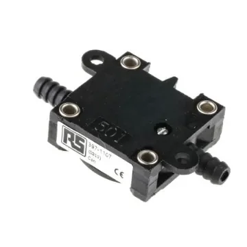 Herga Pressure Sensor, 0.025bar Min, 75mbar Max, Relay Output, Differential Reading - 6101-0001 product image