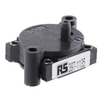 Herga Pressure Sensor, 0.025bar Min, 0.125bar Max, Relay Output, Differential Reading - 6101-0005 product image