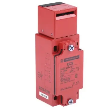 Telemecanique Sensors XCSA Safety Interlock Switch, 2NC/1NO, Keyed, Zinc Alloy - XCSA701 product image