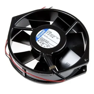 ebm-papst 7100 N Series Axial Fan, 24 V dc, DC Operation, 308m³/h, 12W, 500mA Max, 150 x 38mm - 7114N product image