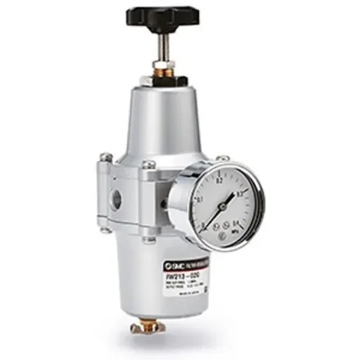 SMC IW Filter Regulator, 5µm, Rc 1/4, 10 bar, IW213 - IW213-02 product image