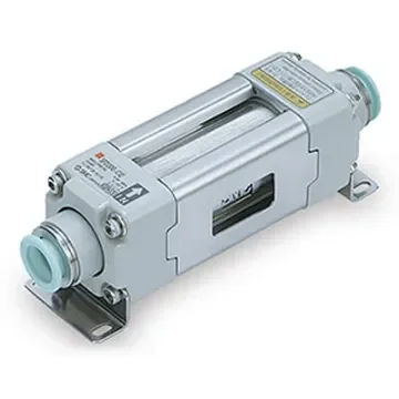 SMC SFD series 0.01µm G 1/4 10 bar Pneumatic Filter 500L/min max - SFD200-F02 product image