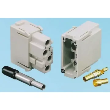HARTING Heavy Duty Power Connector Module, Female, Han Coaxial Series, 1 Contacts - 09140006221 product image