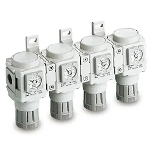 SMC G 1/4 Pneumatic Regulator - 0.05MPa to 0.85MPa, 1MPa max. input, AR20M-F0202E-D product image