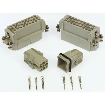 EPIC Heavy Duty Power Connector Insert, 10A, Male, H-D Series, 40 Contacts - 11.2650 product image