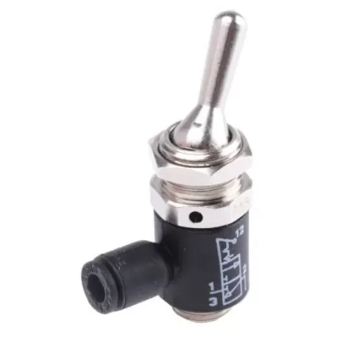 Legris Toggle Lever 3/2 Pneumatic Manual Control Valve 7800 Series, G 1/8, 1/8in, III B - 7800 04 10 product image