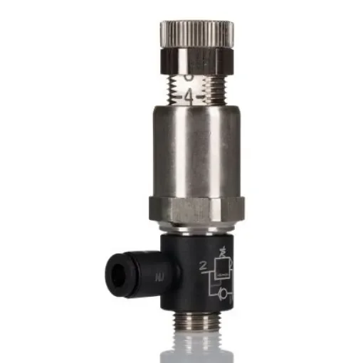 Legris 7300 Threaded Tube Regulator, G 1/8 Male x 4mm, 1/8 in - 7300 04 10 product image