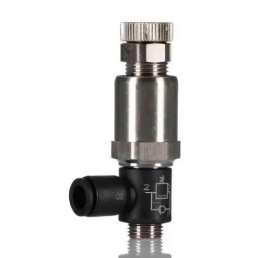 Legris 7300 Threaded Tube Regulator, G 1/8 Male x 6mm, 1/8 in - 7300 06 10 product image