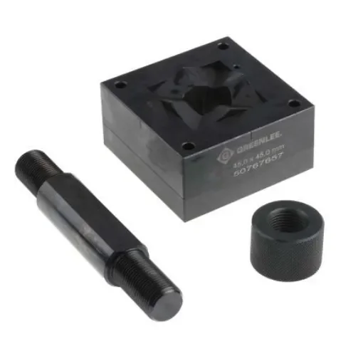 Greenlee Punch and Die Tool, 45 x 45mm, Square, Hydraulic Operation - 50115723 product image