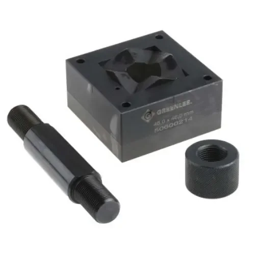 Greenlee Punch and Die Tool, 46 x 46mm, Square, Hydraulic Operation - 50600192 product image
