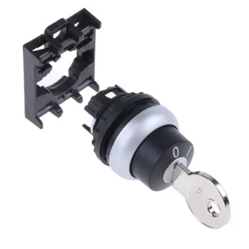 Eaton RMQ Titan 2-position Key Switch Head, Latching, 22mm Cutout - 78635856 M22-WRS+M22-A product image