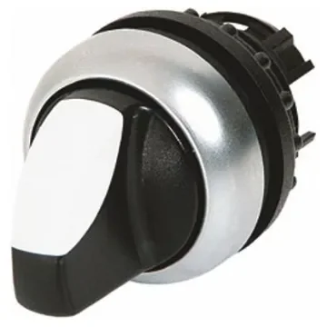 Eaton RMQ Titan Series 3 Position Selector Switch Head, 22mm Cutout, White Handle - 78635887 M22-WRLK3-W+M22-A product image