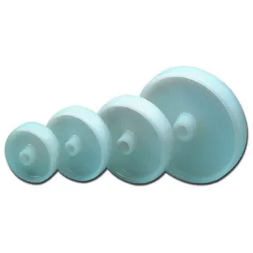 LAG White Polyamide Hygienic, Low Rolling Resistance, Non-Marking Trolley Wheel, 900kg - 18086 product image