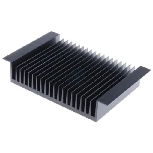 RS PRO Heatsink, Universal Rectangular Alu, 0.4K/W, 150 x 240 x 46mm - 400056 product image